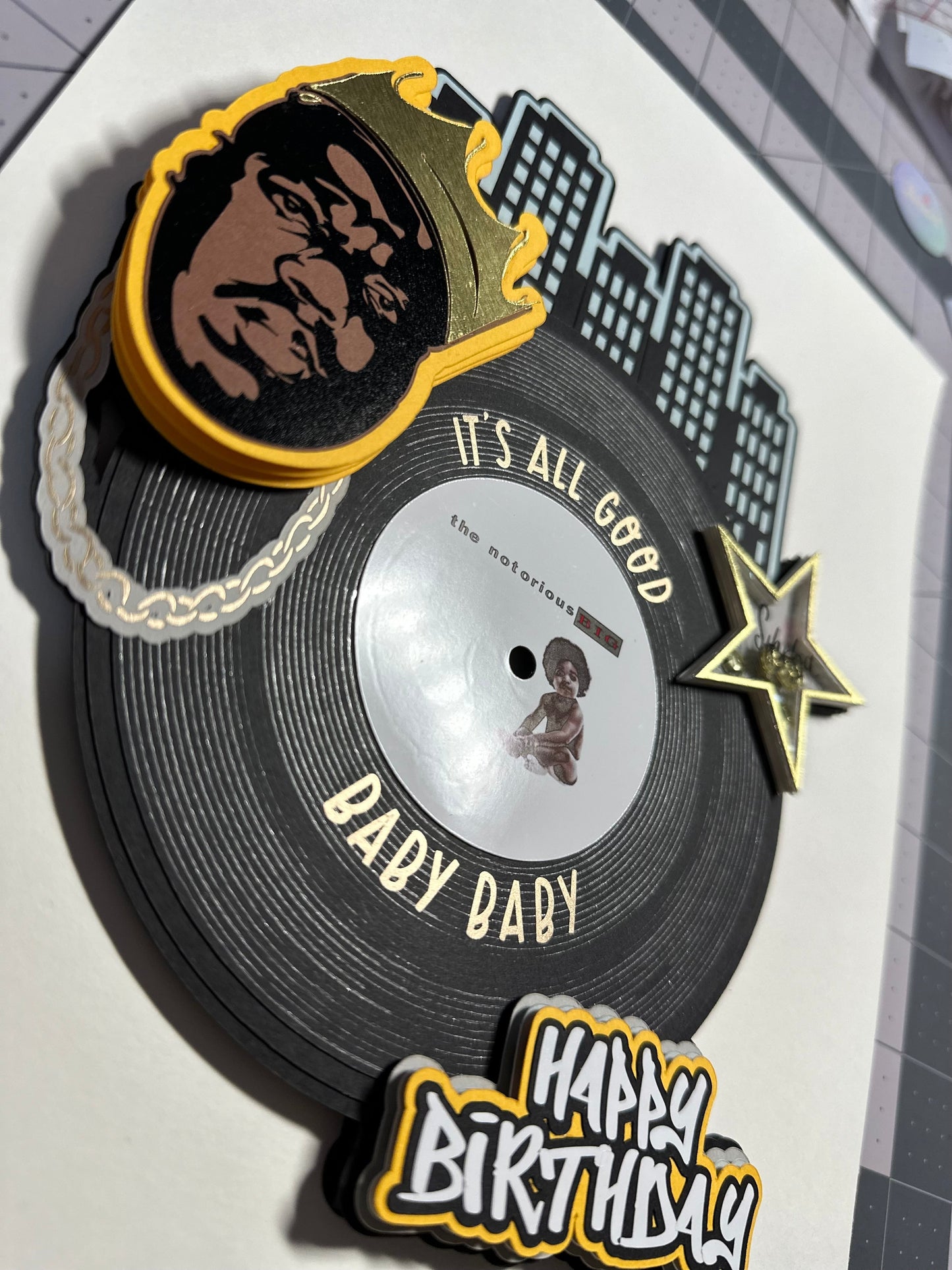 Cake Topper Notorious - Custom Name