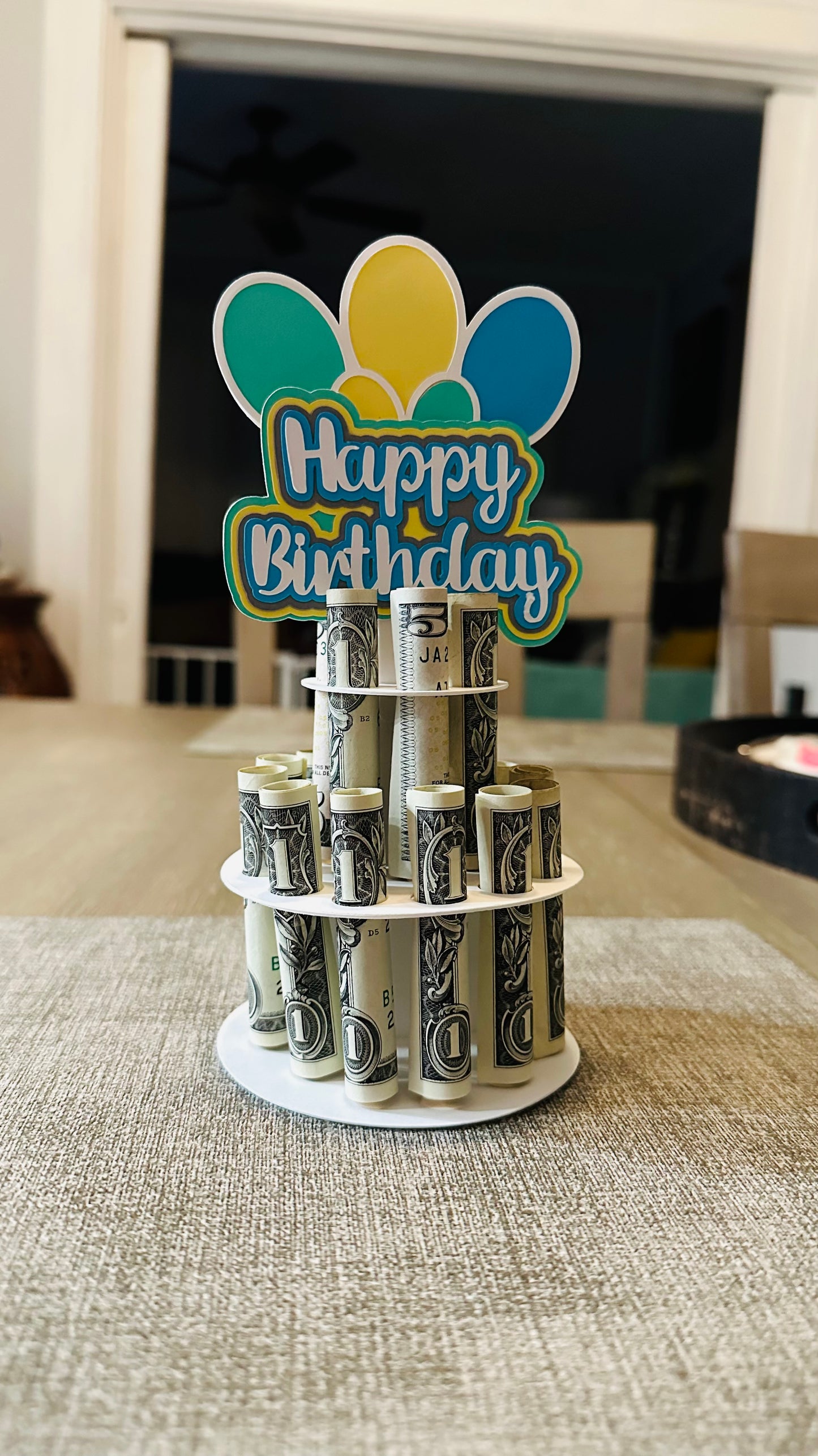 Cardstock Money Tree